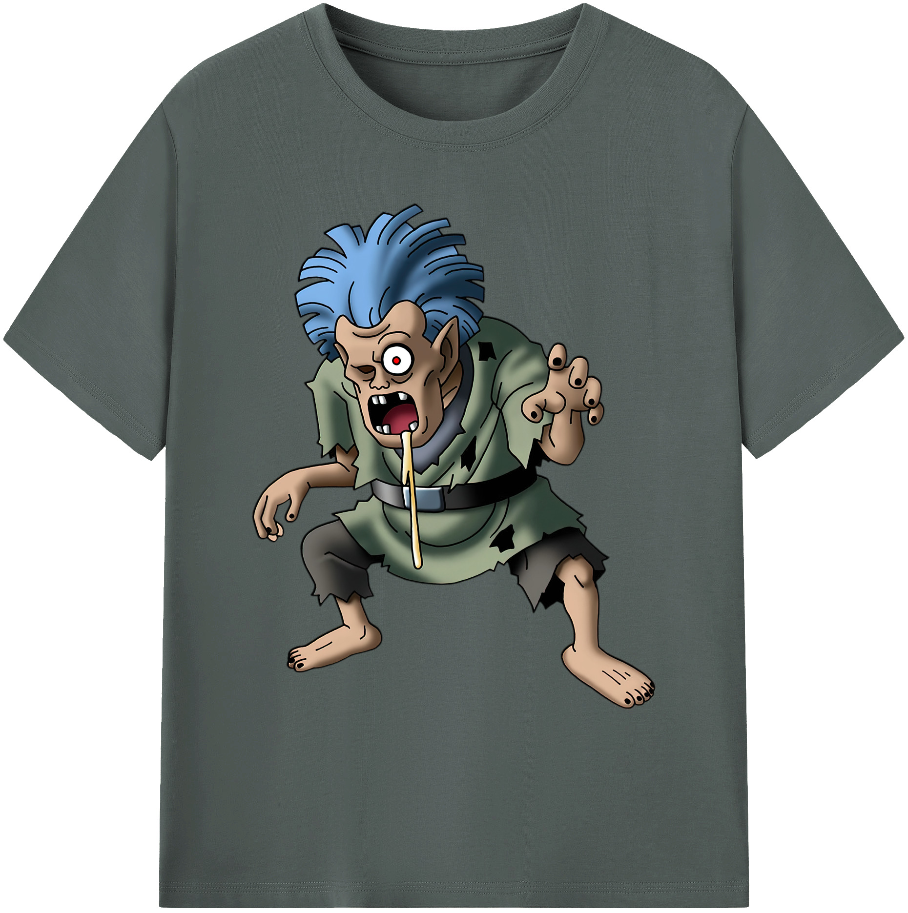 （画像用） ドラゴンクエスト Doragon Kuesuto Dragon Quest 綿100％ メンズ半袖Tシャツ｜肌触りやわらか＆通気性